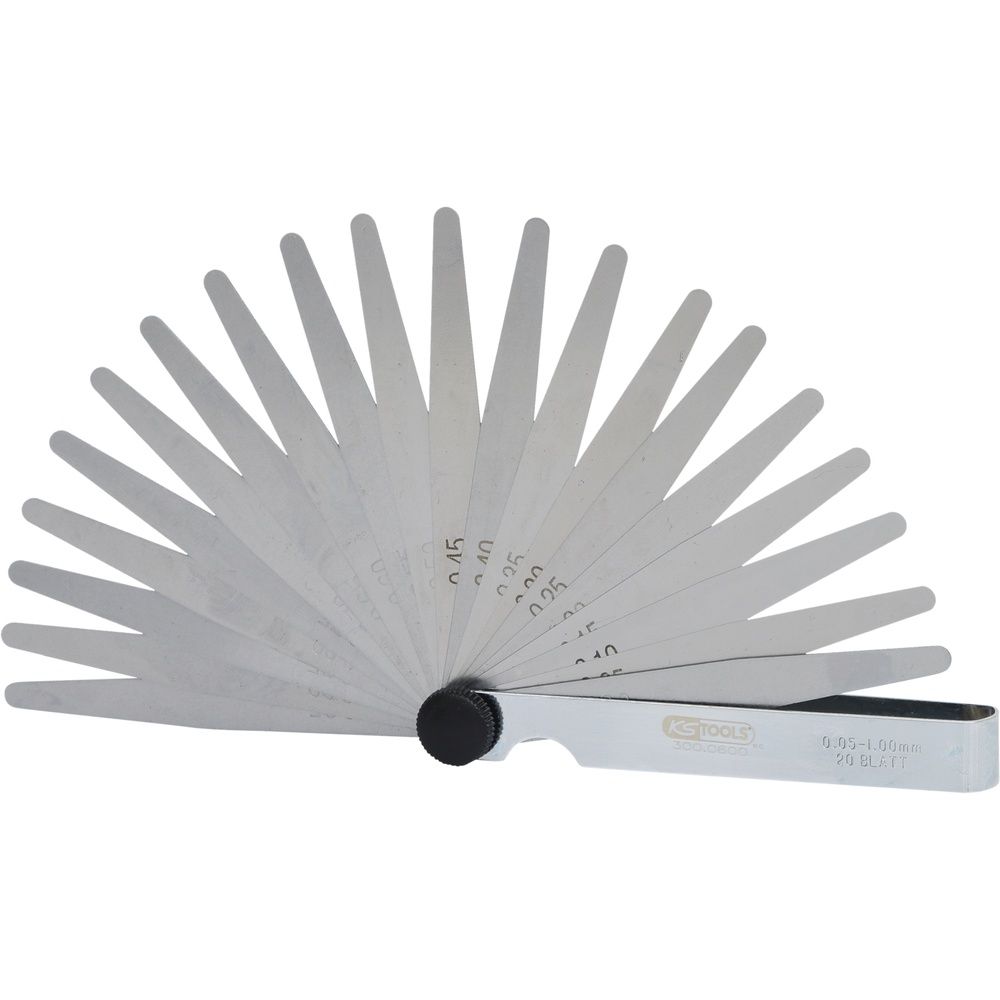 Fühlerlehre 20 Blatt 0,05-1mm