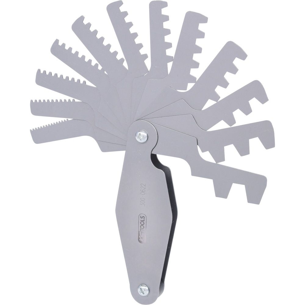 Trapez-Gewindestahllehre für 30° Gewinde 2-12mm
