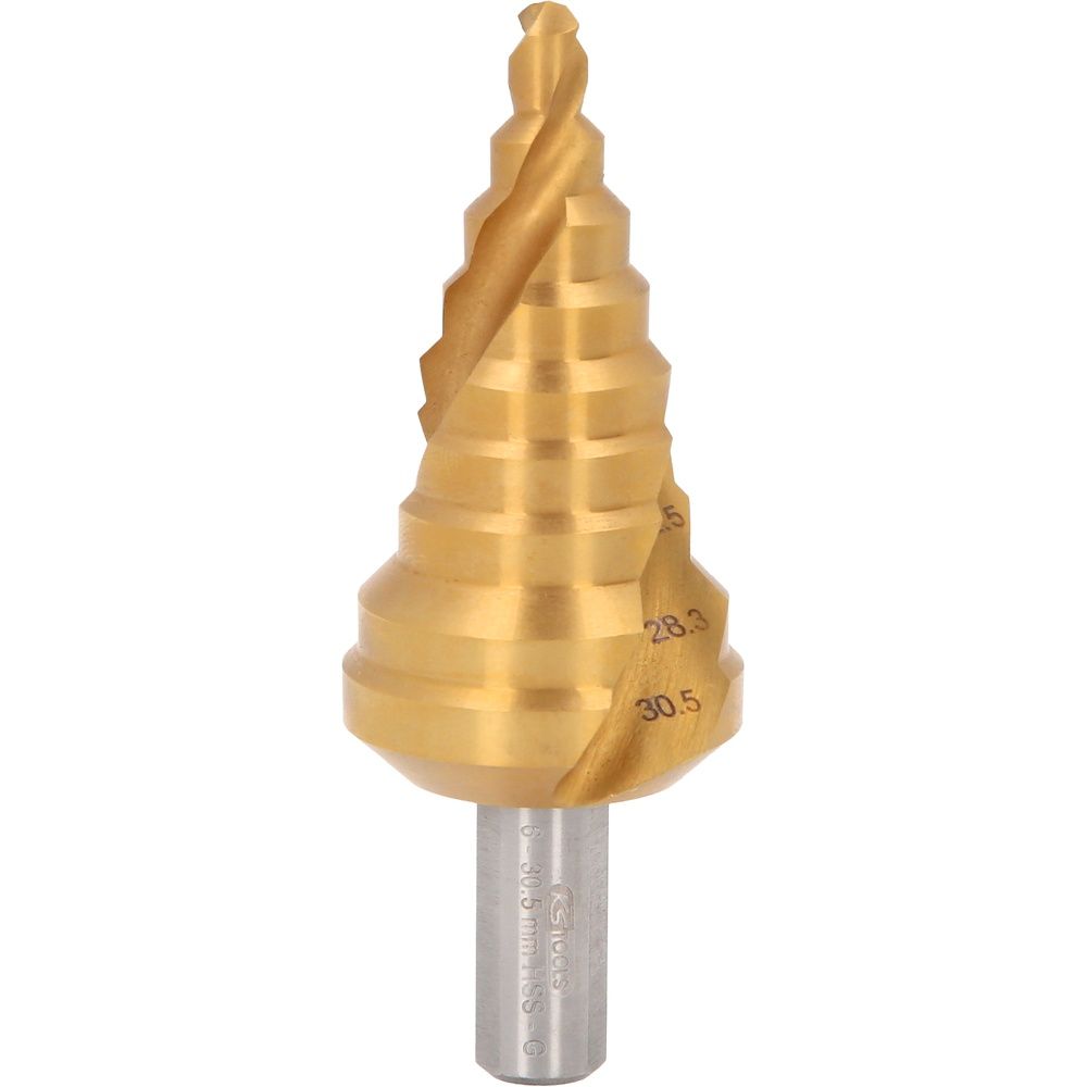 HSS-TiN Stufenbohrer Ø 7-32,5mm 11 Stufen, Bild 8