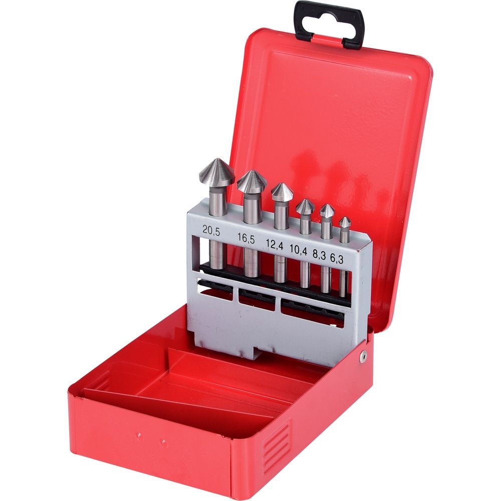 KS TOOLS Kegel- und Entgratsenker HSS Co 5 90° Ø 5 bis 31 mm, Bild 10