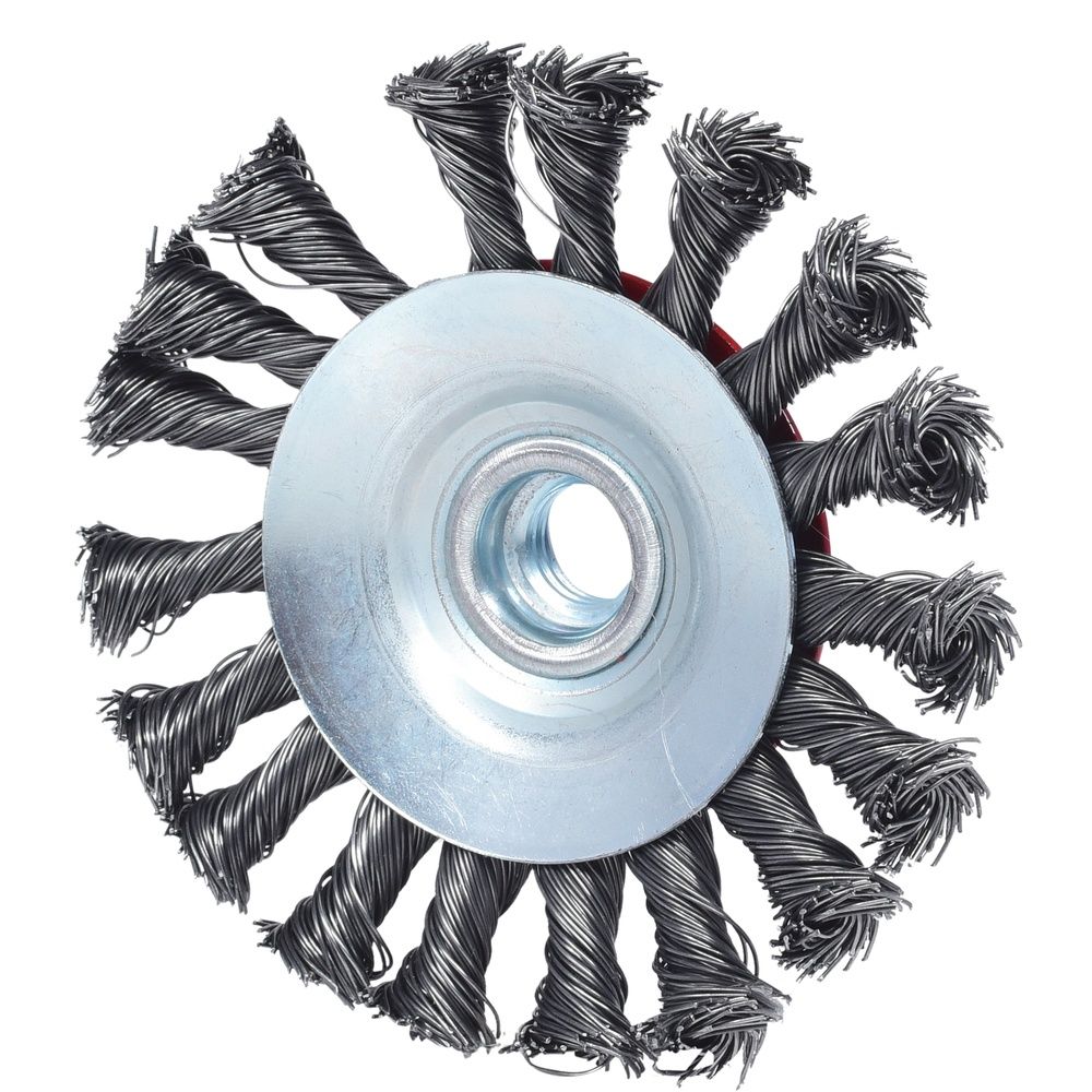 Kegelform-Stahldrahtrundbürste 0,5mm, Bild 4