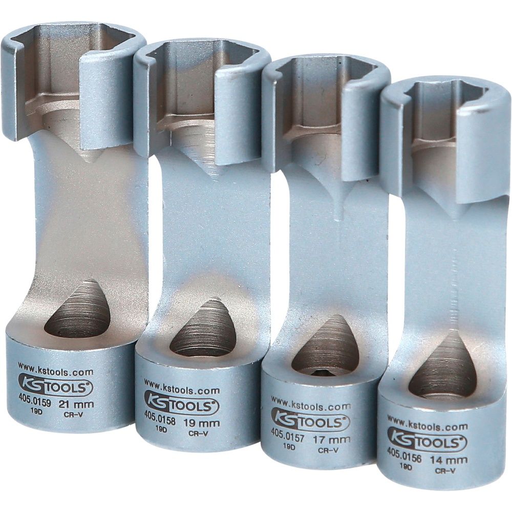 3/8" Spezial-Einspritzleitungs-Schlüssel-Satz 4-tlg, Bild 2
