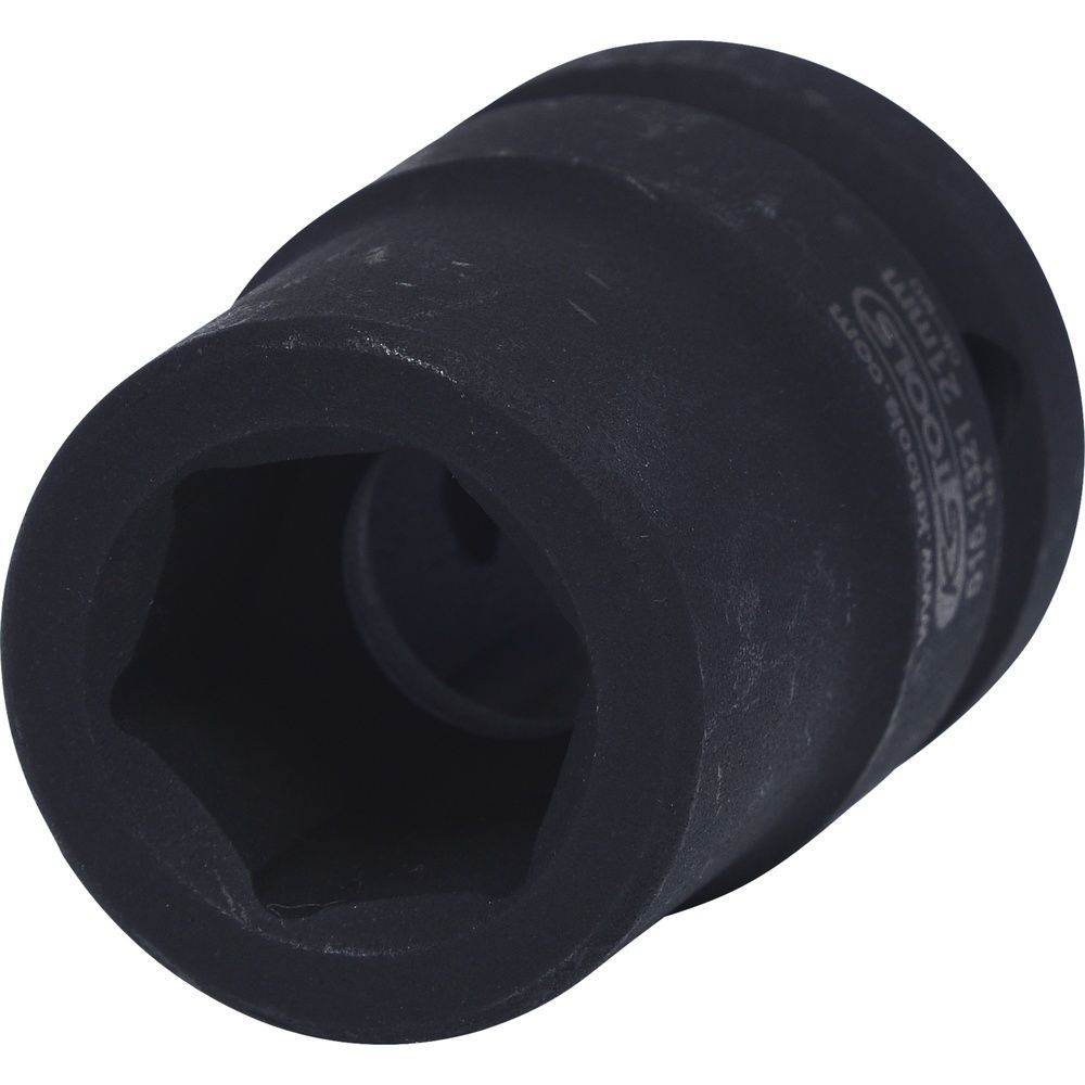 3/4" Sechskant-Kraft-Stecknuss, kurz, 21mm