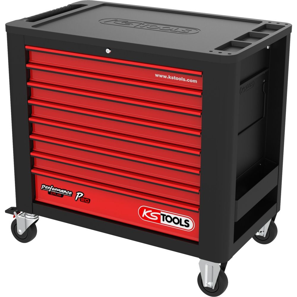 KS TOOLS Werkstattwagen PERFORMANCEplus P20 8 Schubladen oder mit 706 Werkzeugen, Bild 8