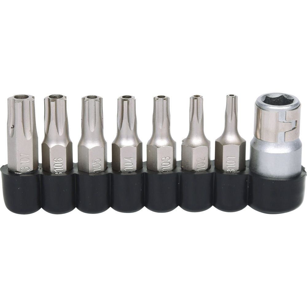 1/4" Bit-Satz für Fünfsternschrauben 8-tlg