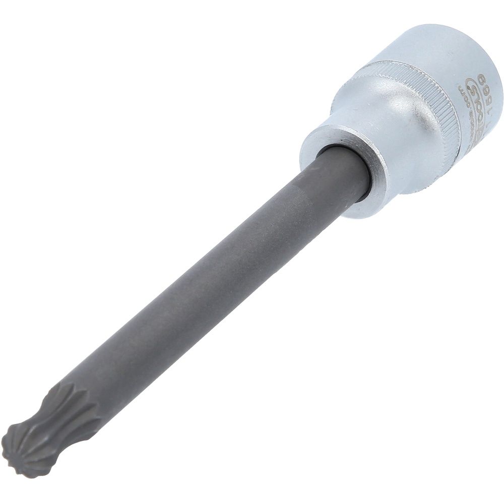 1/2" Spezial-Bit-Stecknuss für Vielzahn-Schrauben 10 mm