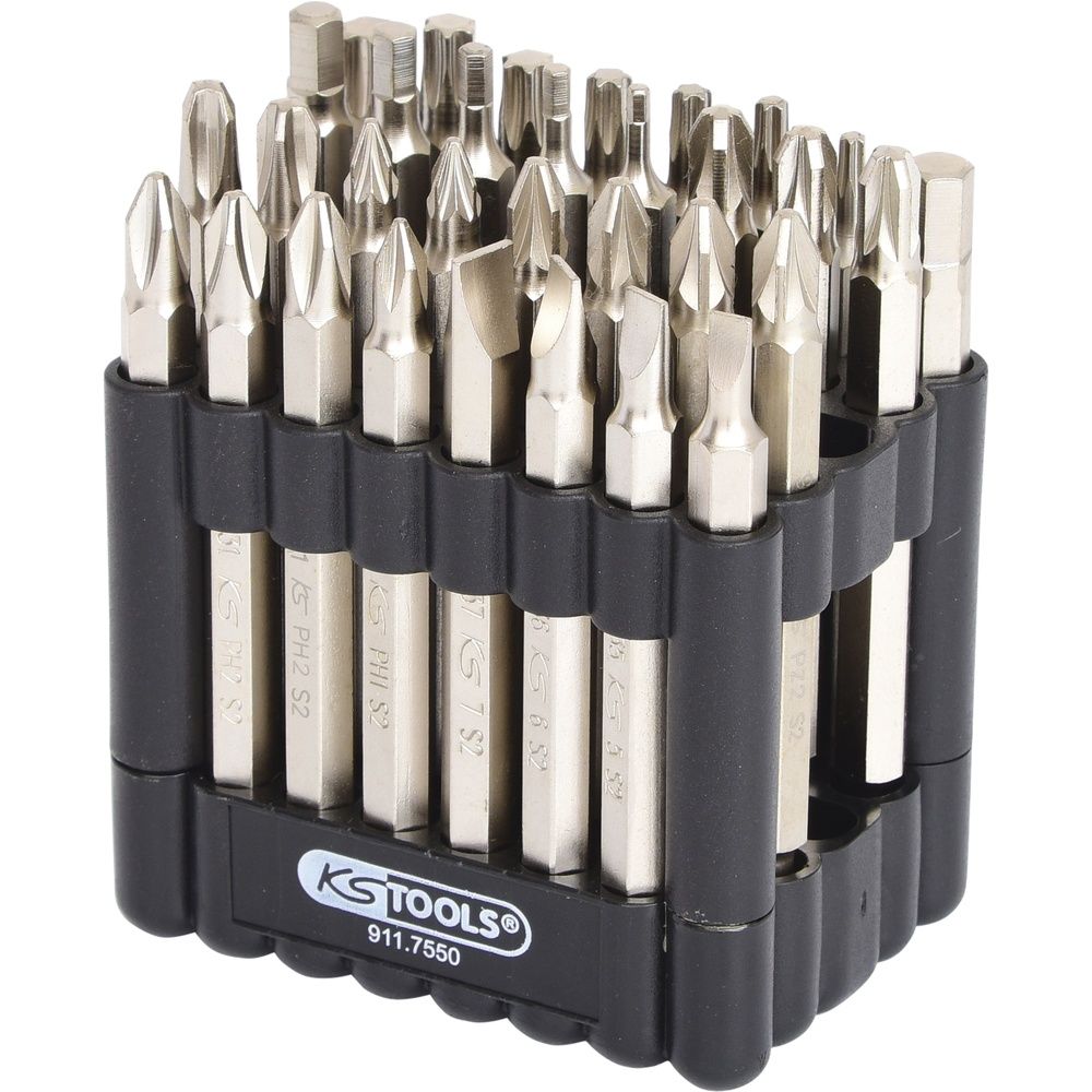 1/4" Bit-Satz, 75mm, 32-tlg
