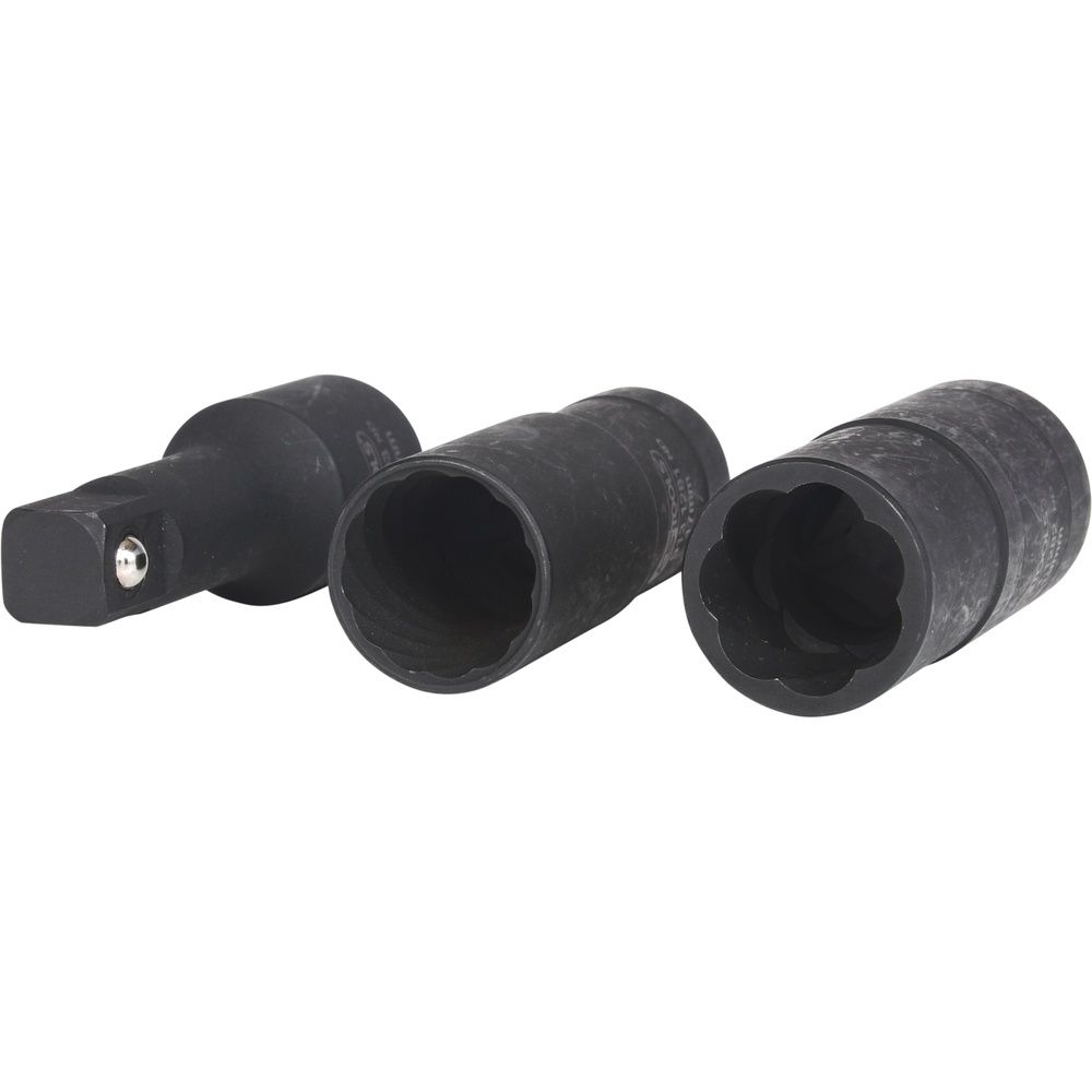 Spezial-Profil-Kraft-Stecknuss-Satz 3-tlg 17-19mm, Bild 2