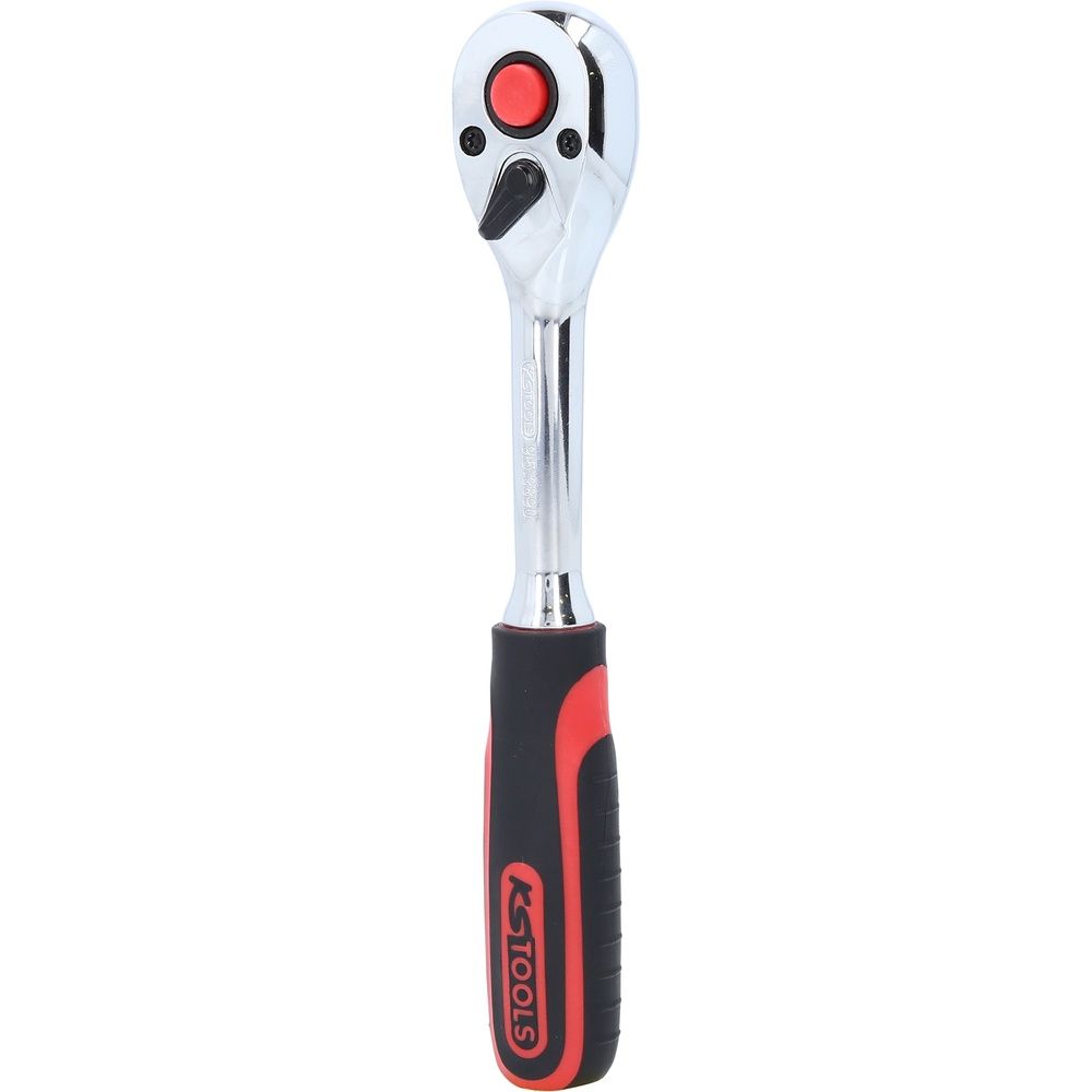 3/8" CHROMEplus Umschaltknarre, 72 Zahn, Kunststoffgriff
