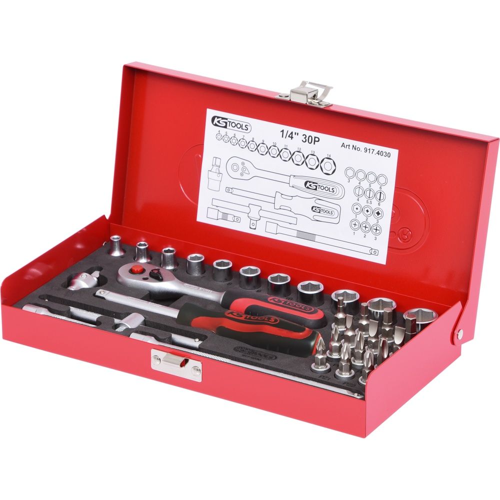 1/4" Steckschlüssel-Satz, Bild 10