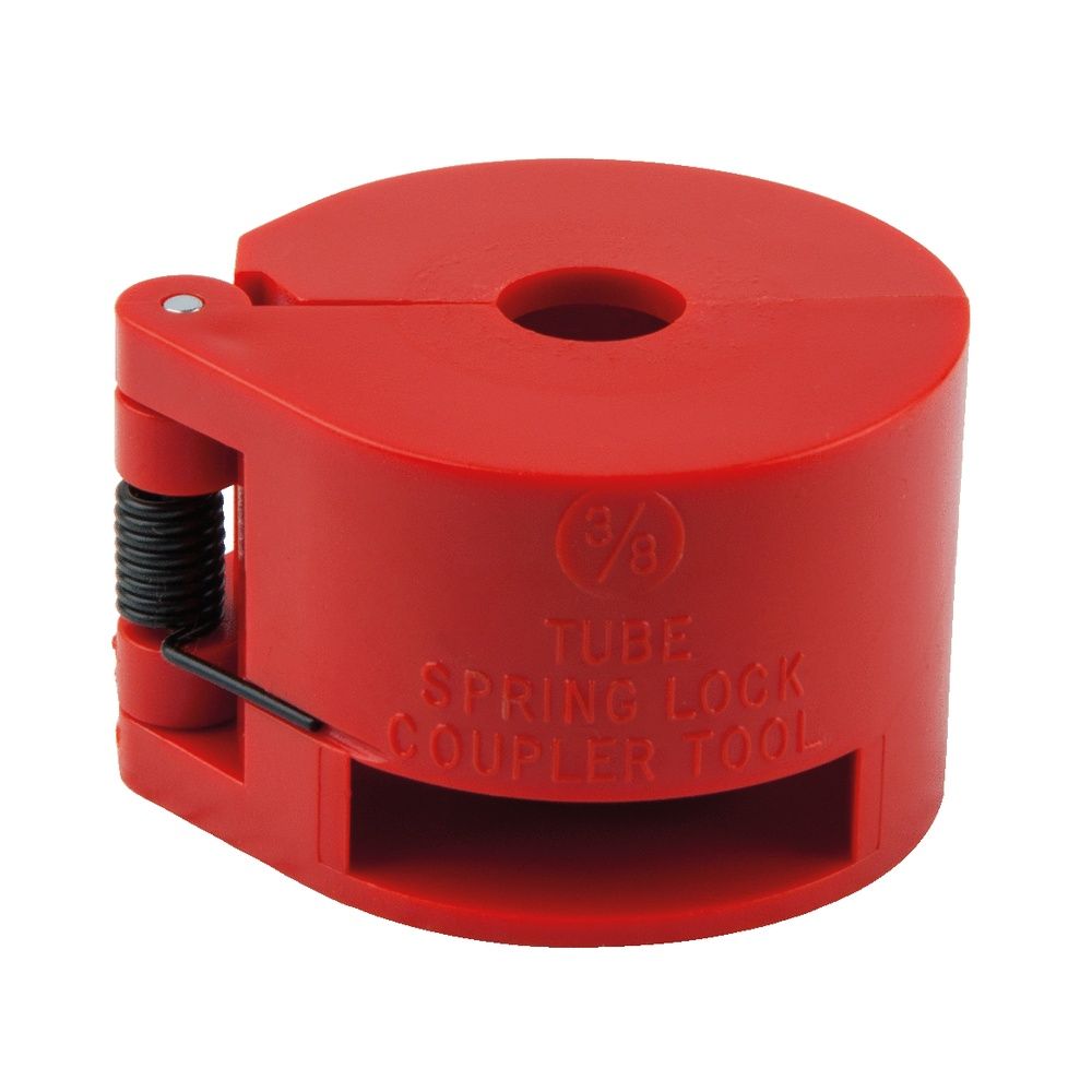 Trommel-Entriegler mit Feder, rot, 3/8"