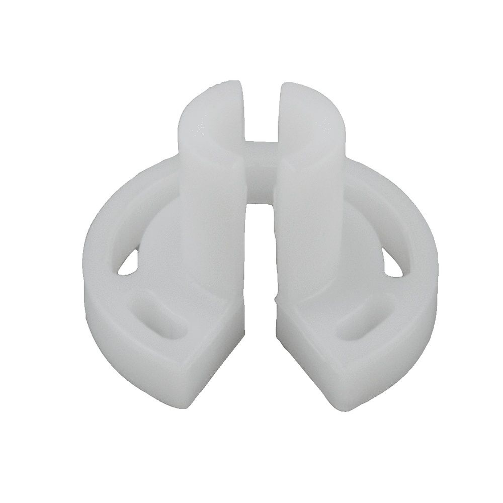Entrieglungsclip Kunststoff weiss, 3/8"