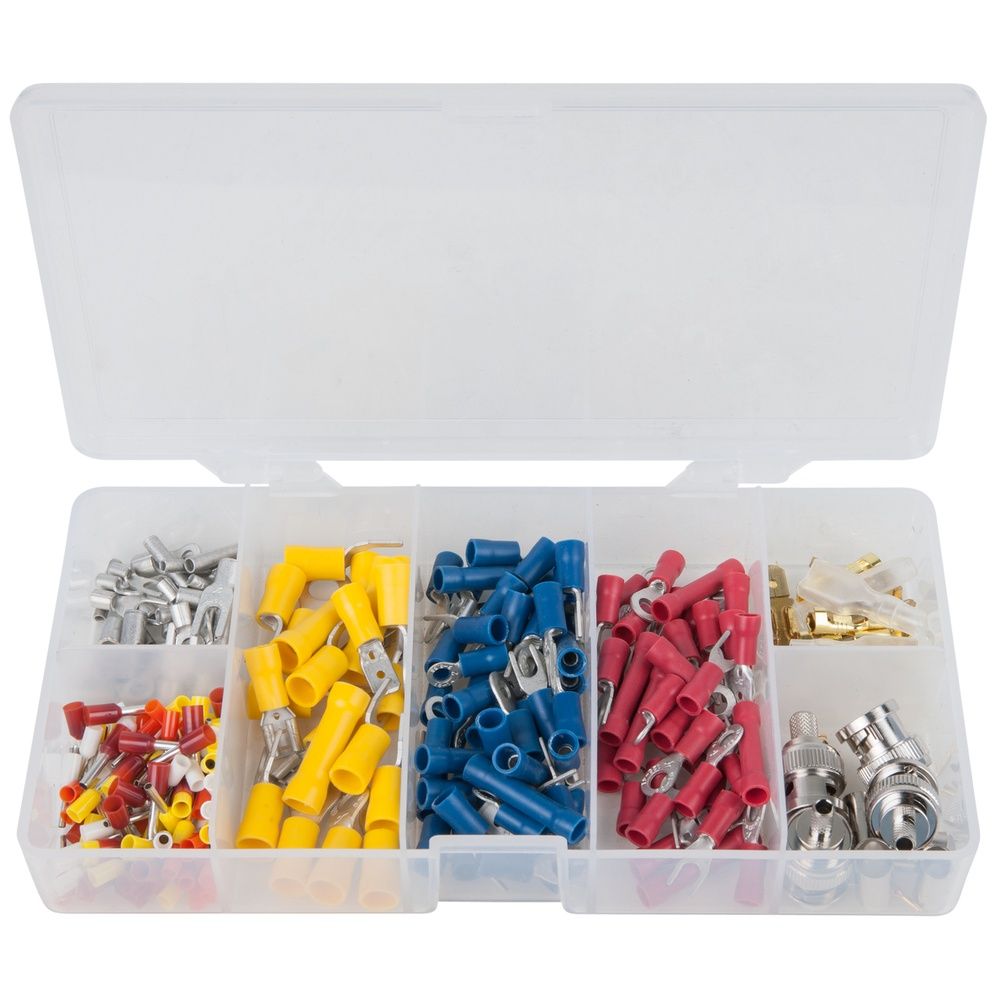 Steckersortiment in Plastikbox 271-tlg