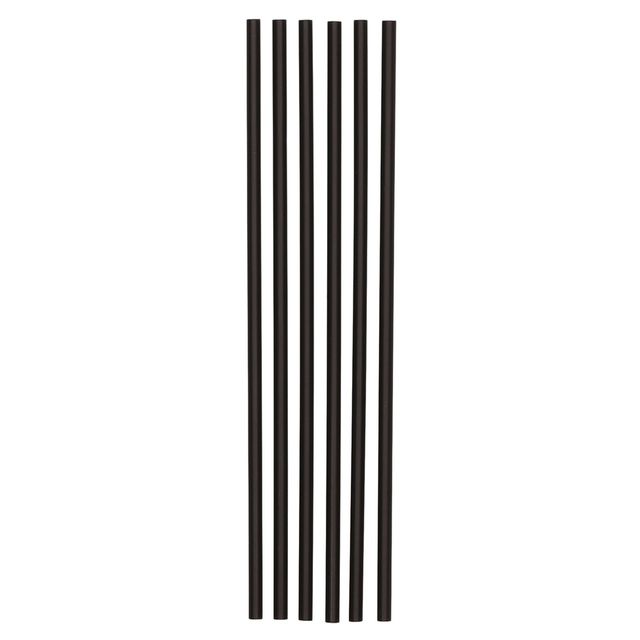 ABS (Acrylnitril-Butadien-Styrol) Reparatur-Sticks-Satz, 6-tlg, schwarz