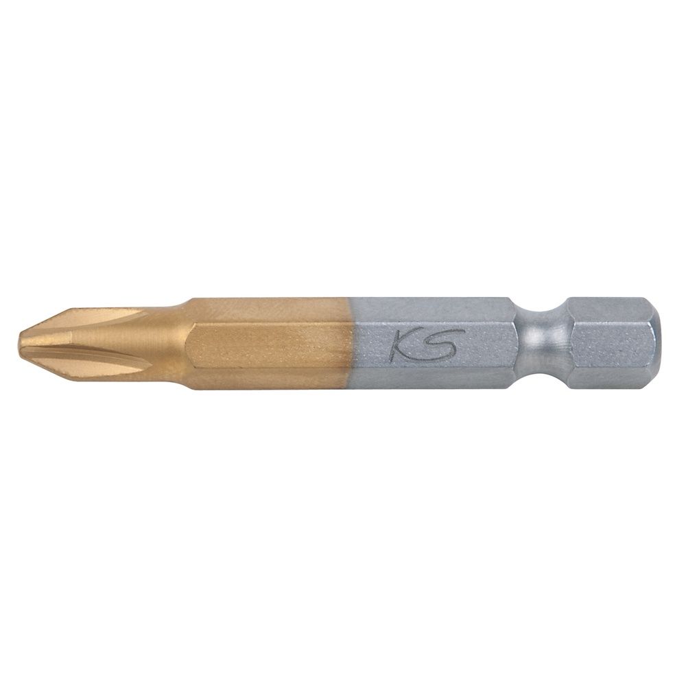 KS TOOLS TiN Bit 1/4 Zoll PH PZ Schlitz 25 und 50 mm, Bild 5