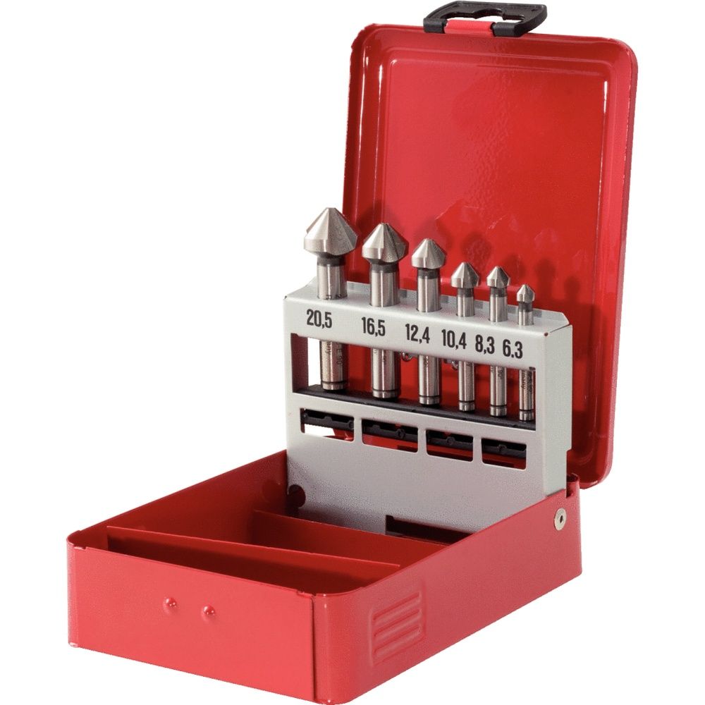 KS TOOLS Kegel- und Entgratsenker HSS Co 5 90° Ø 5 bis 31 mm, Bild 9