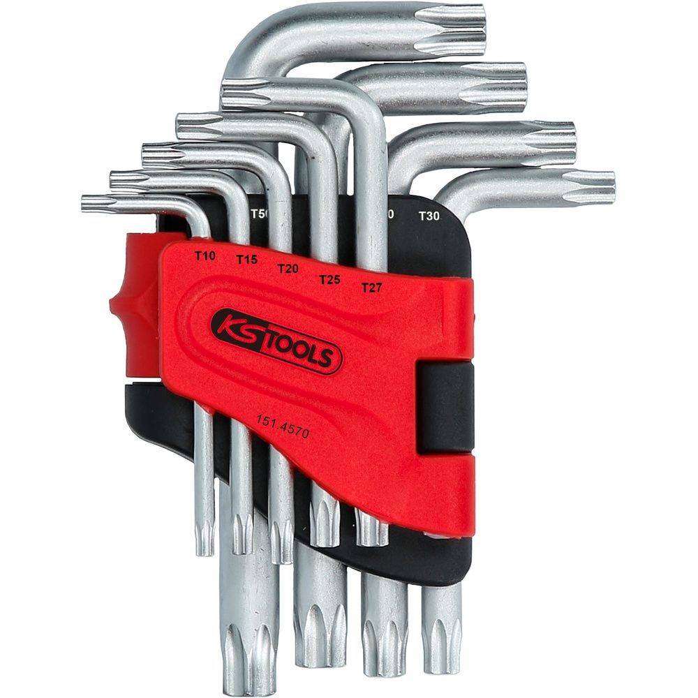 Torx-Winkelstiftschlüssel-Satz mit Bohrung