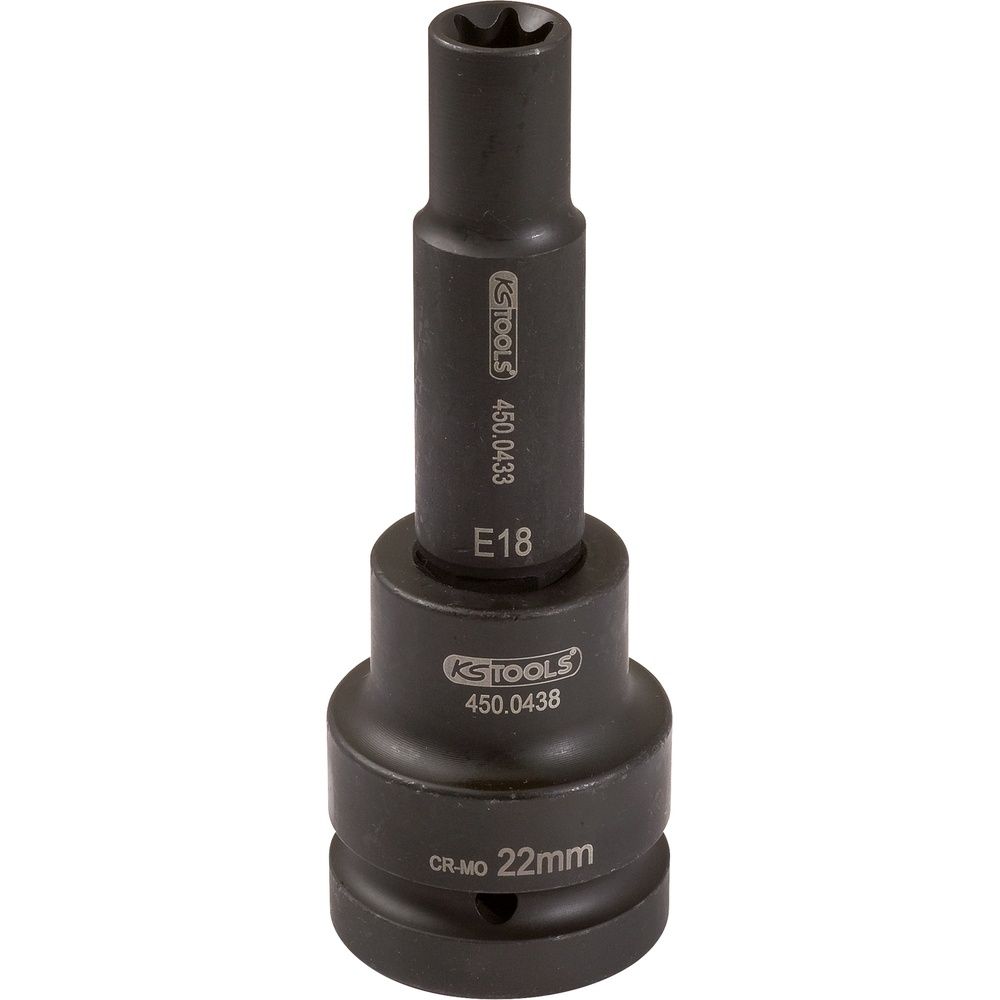 3/4" Torx-E-Kraft-Stecknuss, lang, E20