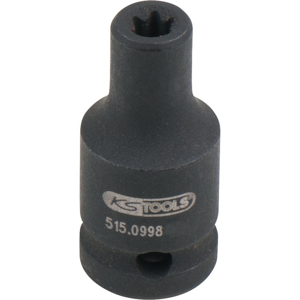KS TOOLS Kraft-Stecknuss E-Torx kurz 1/4 Zoll E4 bis E12 25 mm lang, Bild 4