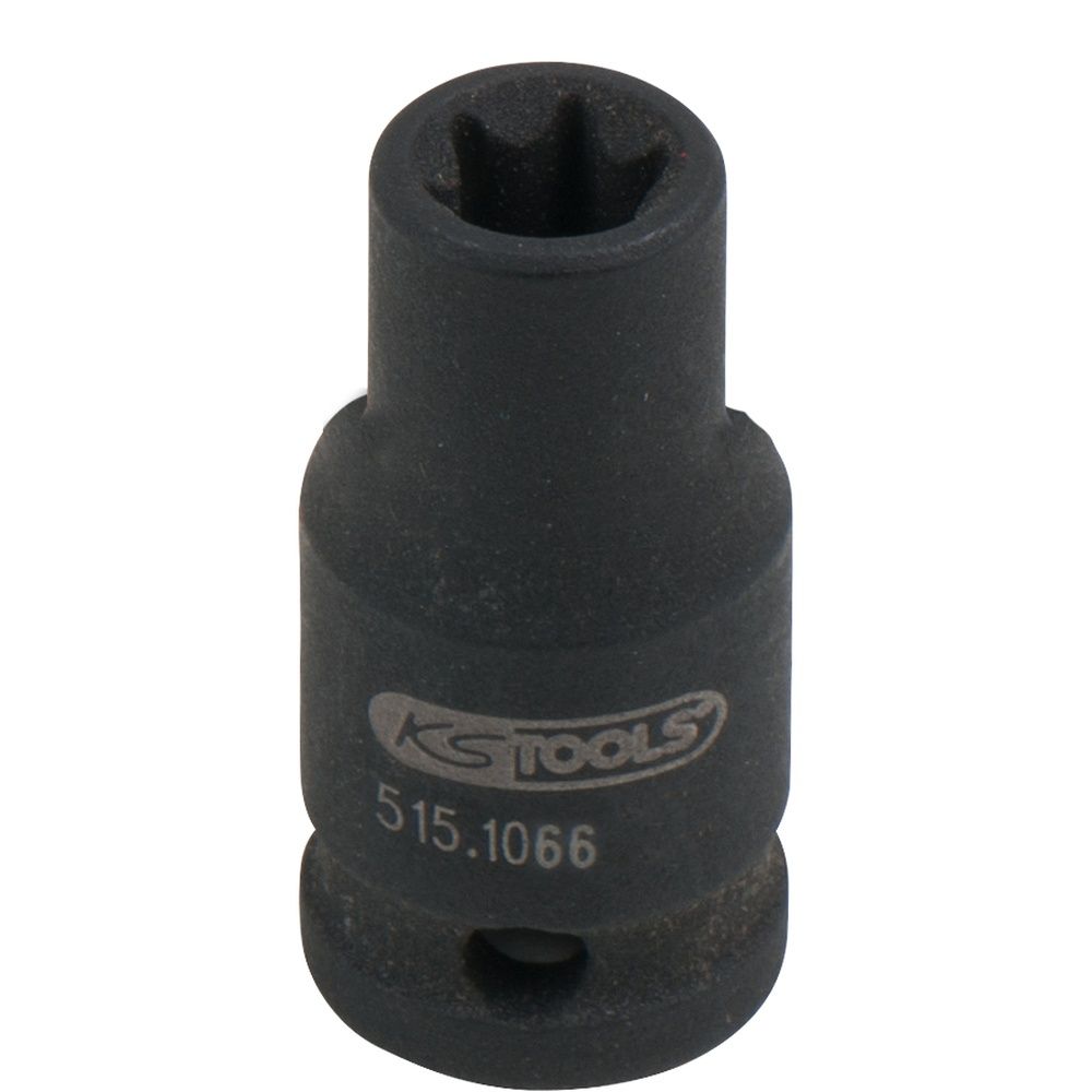 KS TOOLS Kraft-Stecknuss E-Torx kurz 1/4 Zoll E4 bis E12 25 mm lang, Bild 9