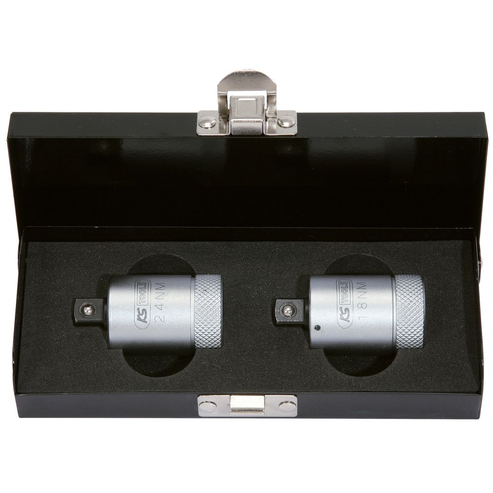 3/8" Drehmomentbegrenzer-Adapter-Satz, 18-24Nm, 2-tlg