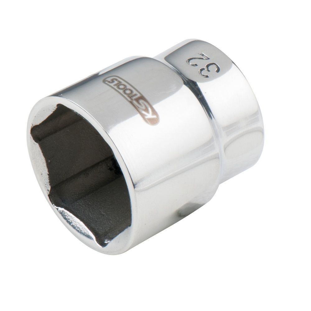 EDELSTAHL 3/4" 6kant-Stecknuss