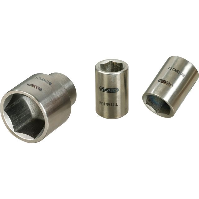3/8" TITANplus Sechskant-Stecknuss, 15mm
