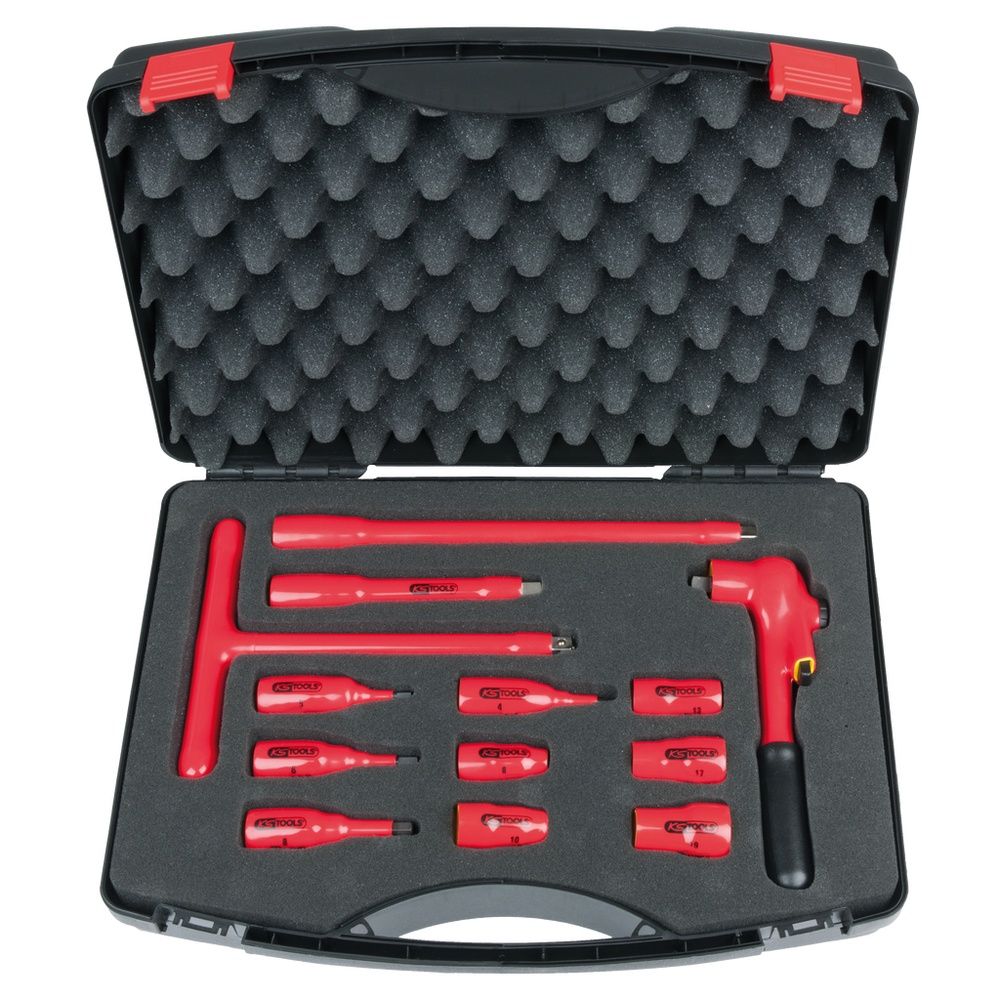 KS TOOLS Steckschlüssel-Satz isoliert 3/8 Zoll VDE 1000 V 11- bis 16-tlg, Bild 8