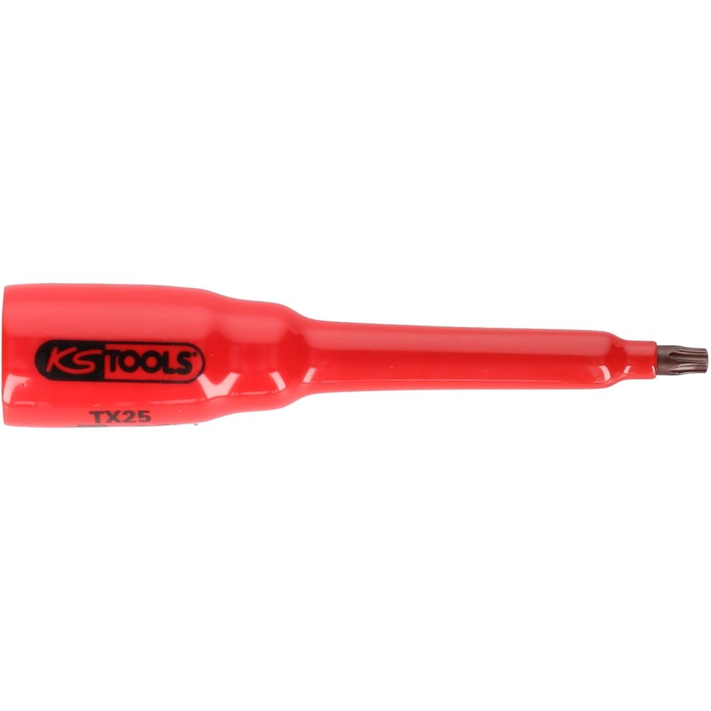 KS TOOLS Bit-Stecknuss isoliert 3/8 Zoll Torx T10 bis T40 und Vielzahn M8 bis M12