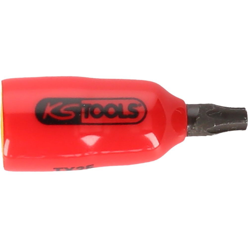 1/4" Bit-Stecknuss mit Schutzisolierung für Torx-Schrauben, T15