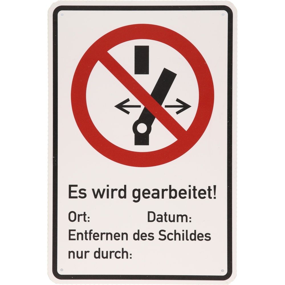 KS TOOLS Warnschild, Bild 2