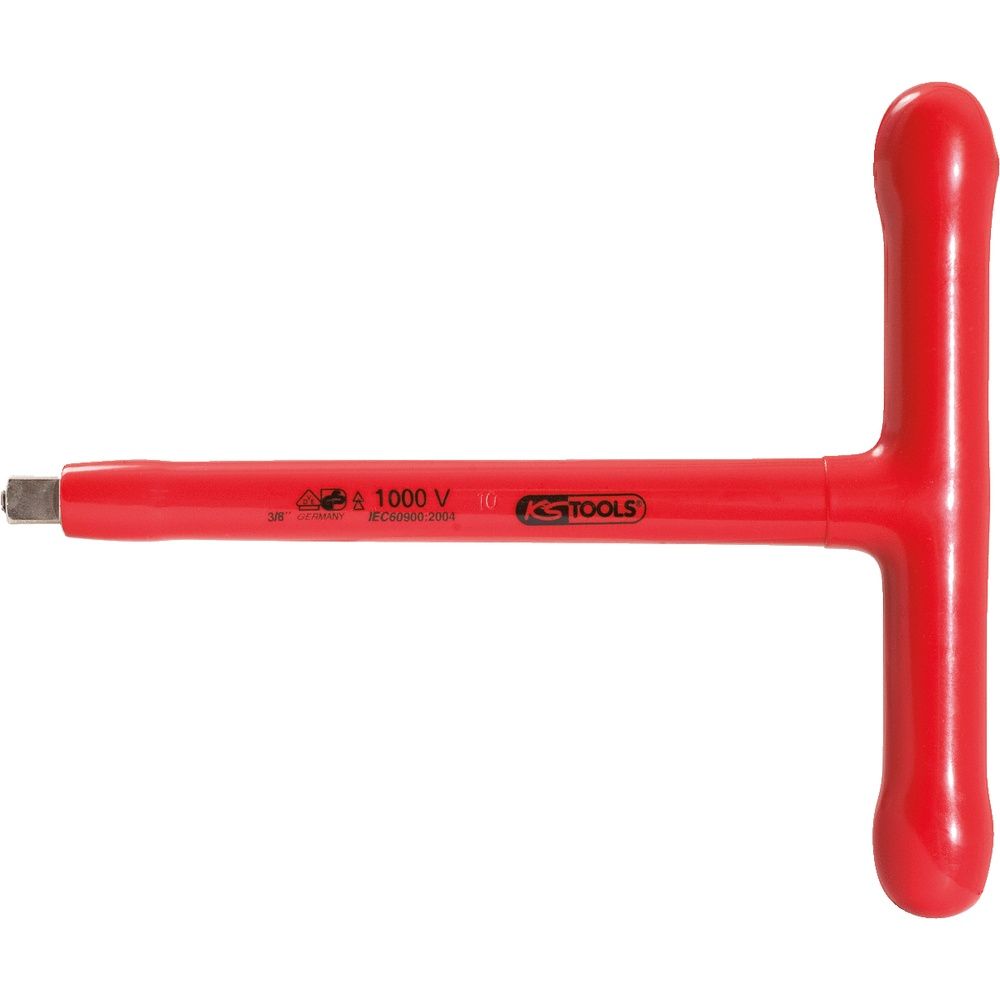 3/8" T-Griff-Aufsteckschlüssel mit Schutzisolierung 200mm