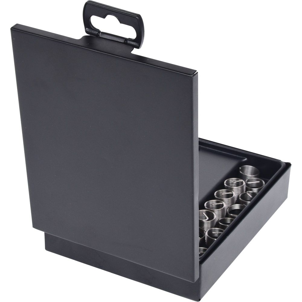 KS TOOLS Gewinde-Reparatur-Satz Nirostahl M14 x 1,25 17-tlg im Stahlblechkoffer, Bild 3
