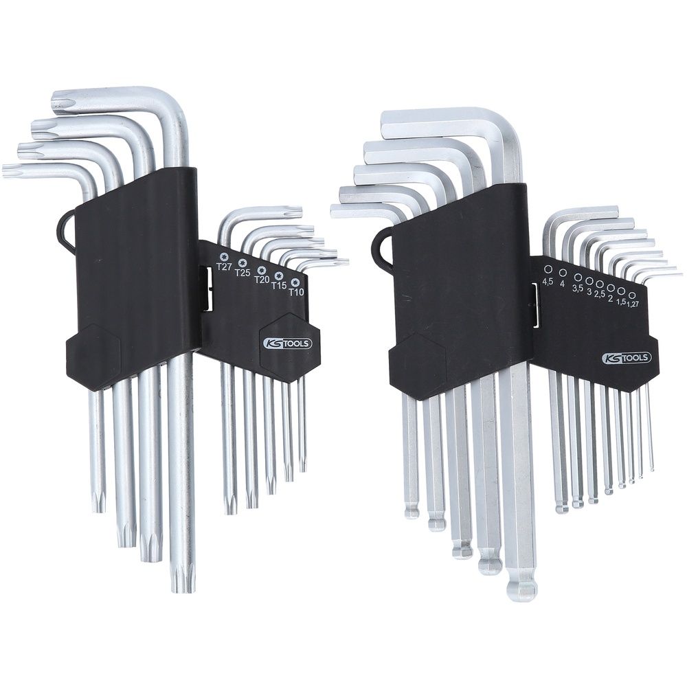 Winkelstiftschlüssel-Satz Torx Innensechskant 22-tlg, Bild 4