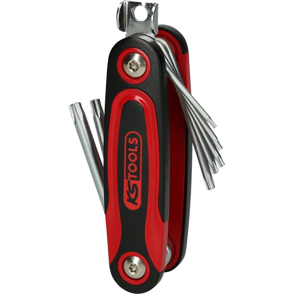 Torx-Winkelstiftschlüssel-Klapphalter Bohrung 8-tlg, Bild 2