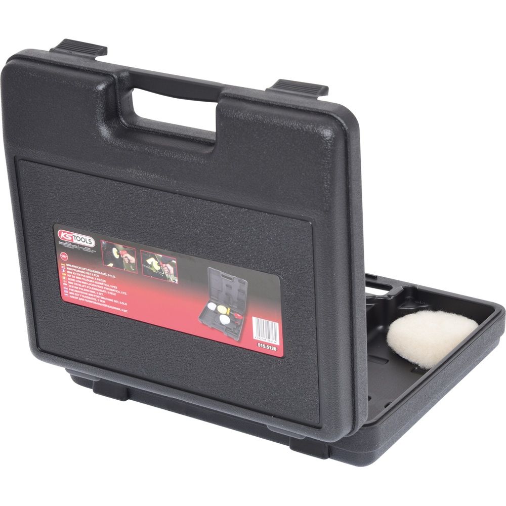 1/4" Mini-Druckluft-Polierer-Satz 5-tlg, Bild 3