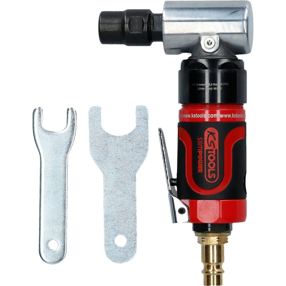 SlimPOWER Mini-Druckluft-Winkelstabschleifer 19.000 U/min, Bild 3