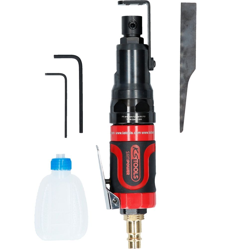 SlimPOWER Mini-Druckluft-Karosserie-Stichsäge 170mm, Bild 3