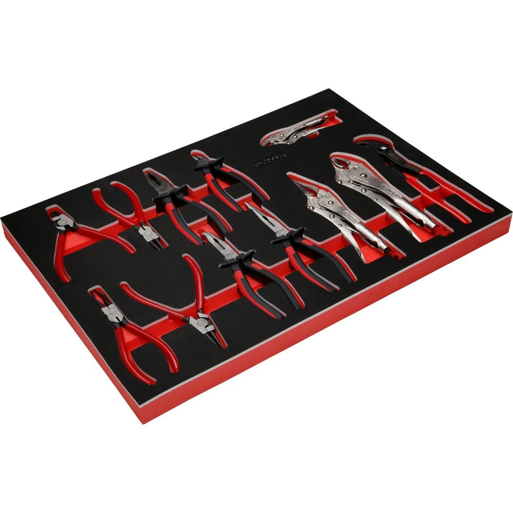 KS TOOLS Zangen-Satz in Schaumstoffeinlage Grösse M 12-tlg, Bild 2