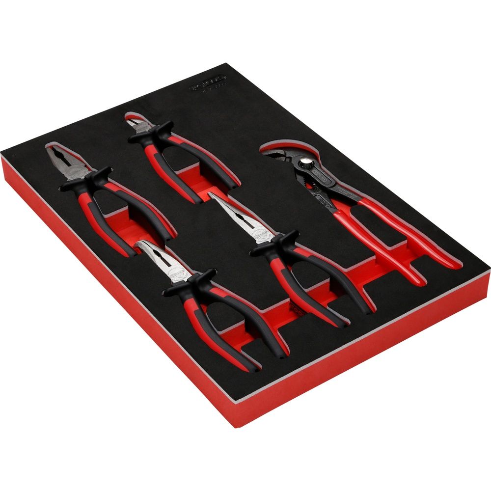 KS TOOLS Zangen-Satz in Schaumstoffeinlage Grösse S 5- oder 7-tlg, Bild 4