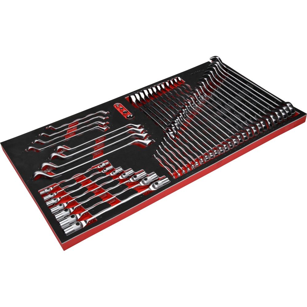 KS TOOLS Schraubenschlüssel-Satz in Schaumstoffeinlage Grösse L 53- bis 68-teilig, Bild 10