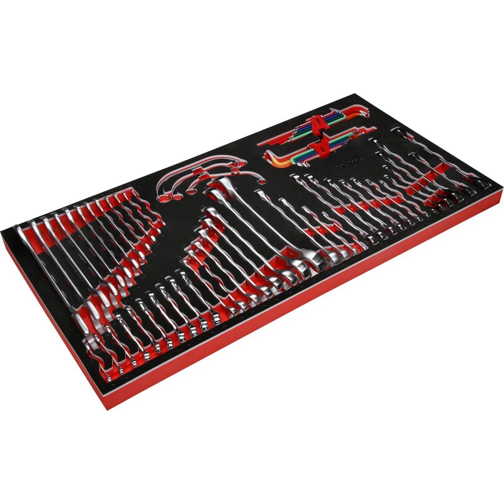 KS TOOLS Schraubenschlüssel-Satz in Schaumstoffeinlage Grösse L 53- bis 68-teilig, Bild 6
