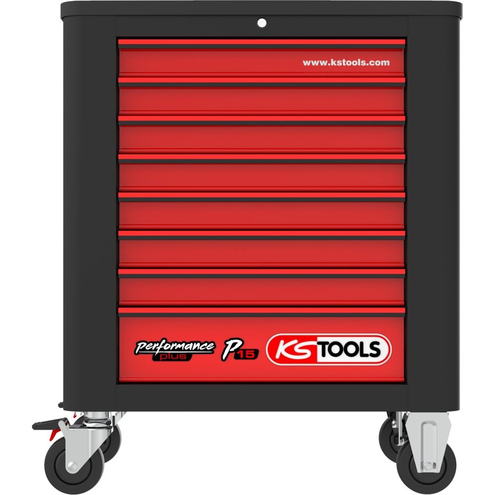 KS TOOLS Werkstattwagen PERFORMANCEplus P15 4 bis 8 Schubladen mit 180 bis 536 Werkzeugen, Bild 2