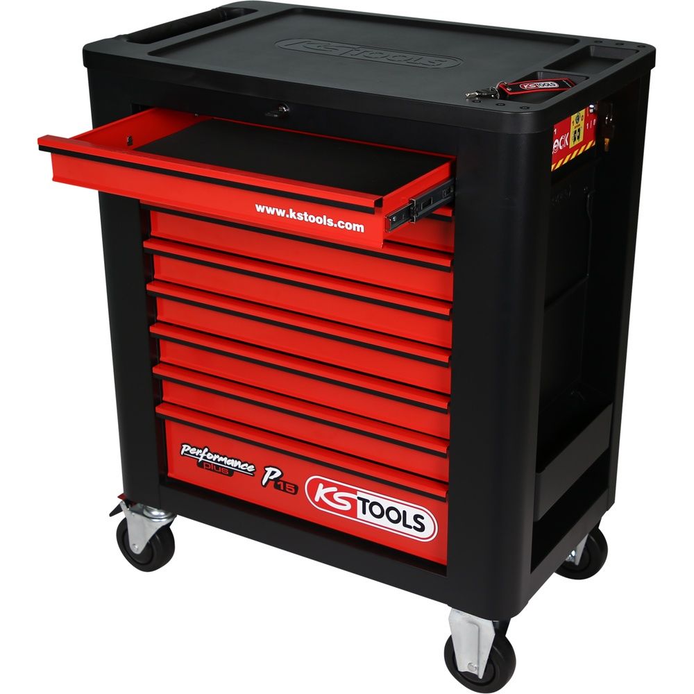 KS TOOLS Werkstattwagen PERFORMANCEplus P15 4 bis 8 Schubladen mit 180 bis 536 Werkzeugen, Bild 3