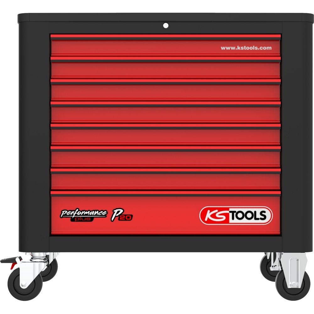 KS TOOLS Werkstattwagen PERFORMANCEplus P20 8 Schubladen oder mit 706 Werkzeugen, Bild 2