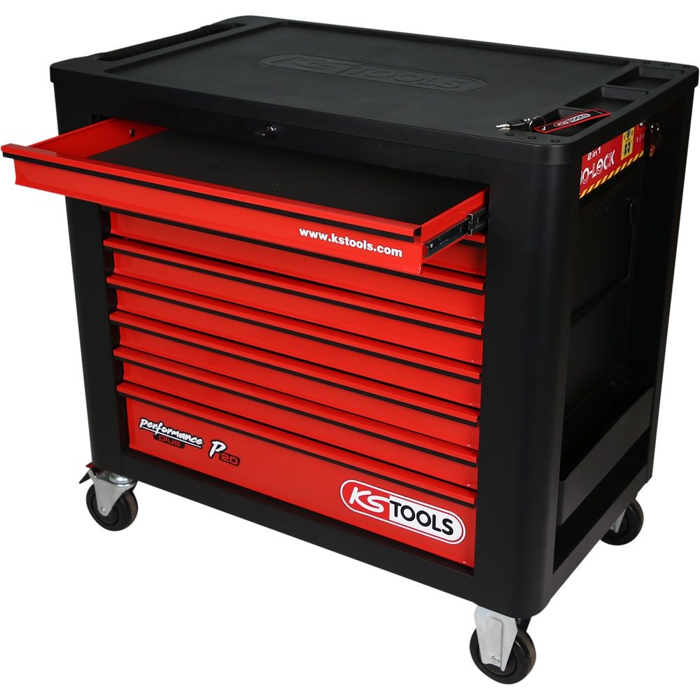 KS TOOLS Werkstattwagen PERFORMANCEplus P20 8 Schubladen oder mit 706 Werkzeugen, Bild 3