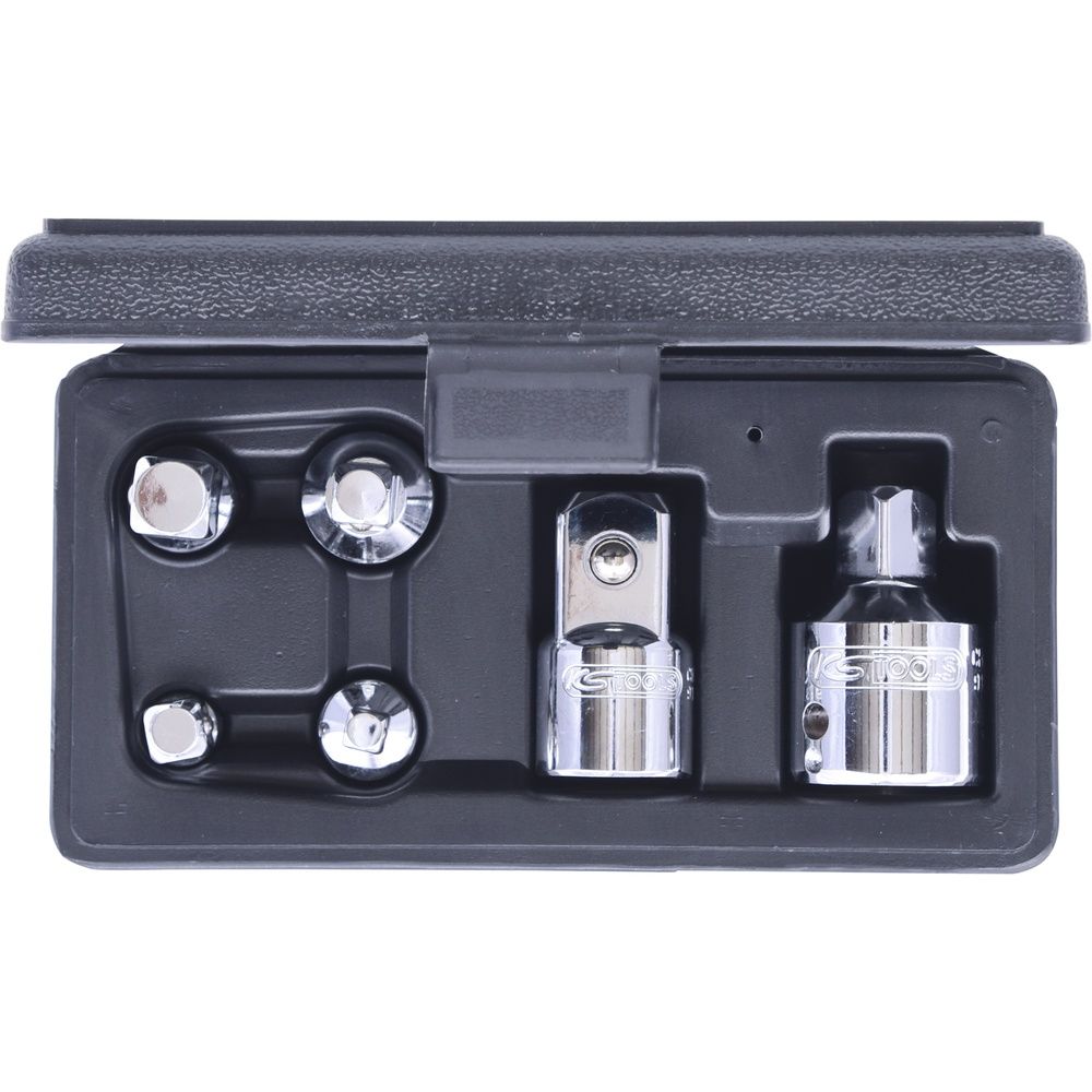 KS TOOLS CHROMEplus Vergrösserungsadapter 1/4 auf 3/8 Zoll und Bit-Adapter-Stecknuss, Bild 8