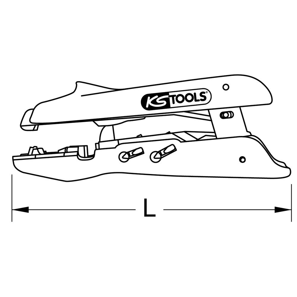 KS TOOLS Abmantelungsmesser, Bild 2