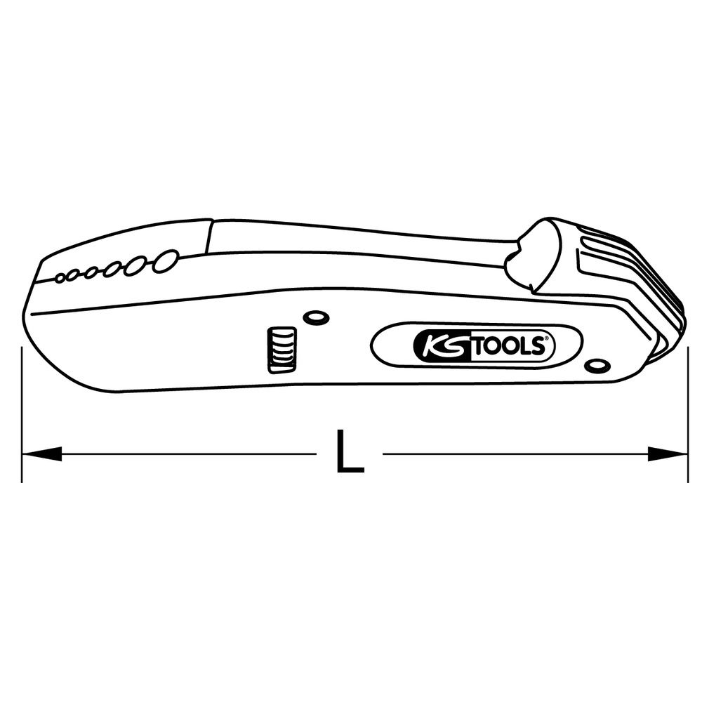 KS TOOLS Abmantelungsmesser, Bild 6