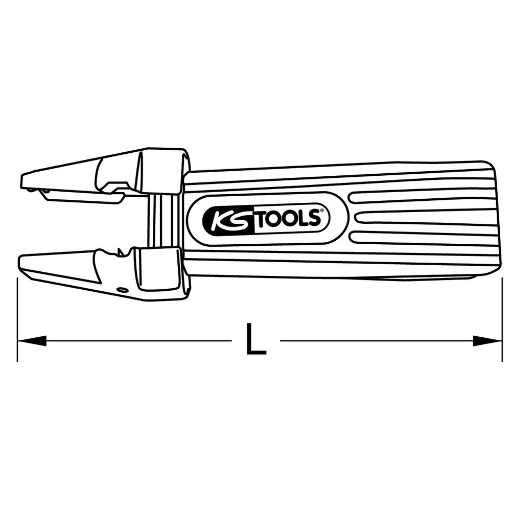 KS TOOLS Abmantelungsmesser, Bild 4